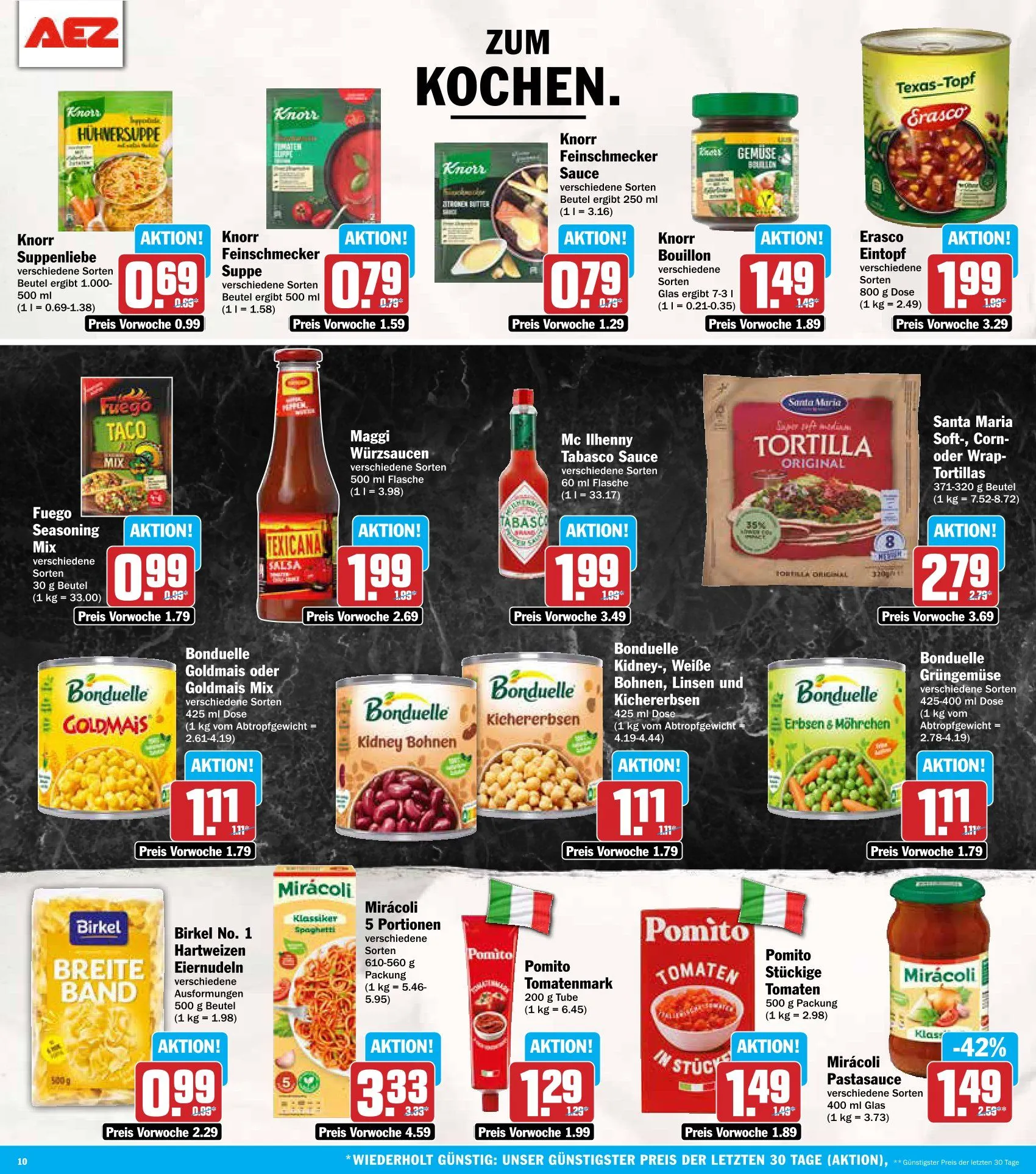 AEZ Prospekte von 28. Juli bis 2. August 2025 - Prospekt seite 10