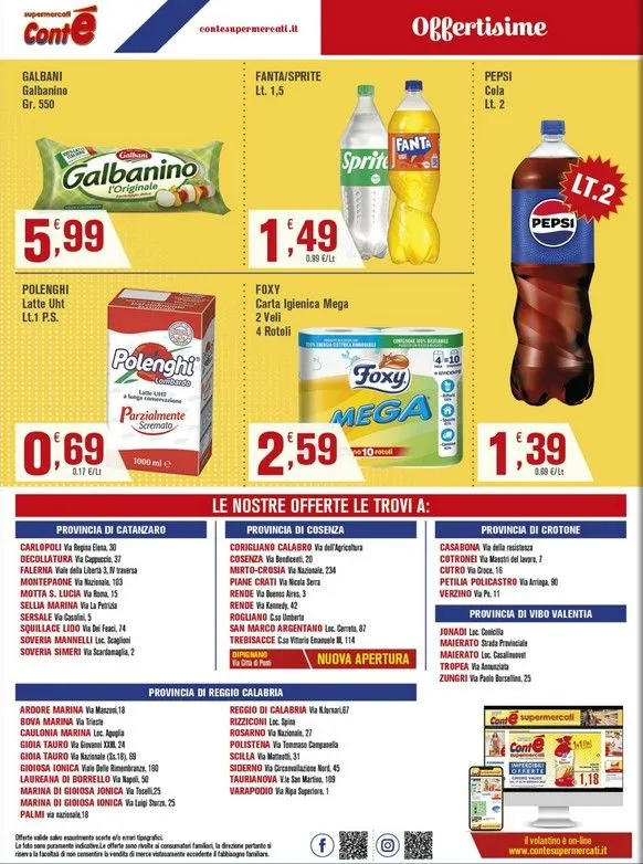 Volantini Conte Supermercati da 23 ottobre a 2 novembre di 2025 - Pagina del volantino 9