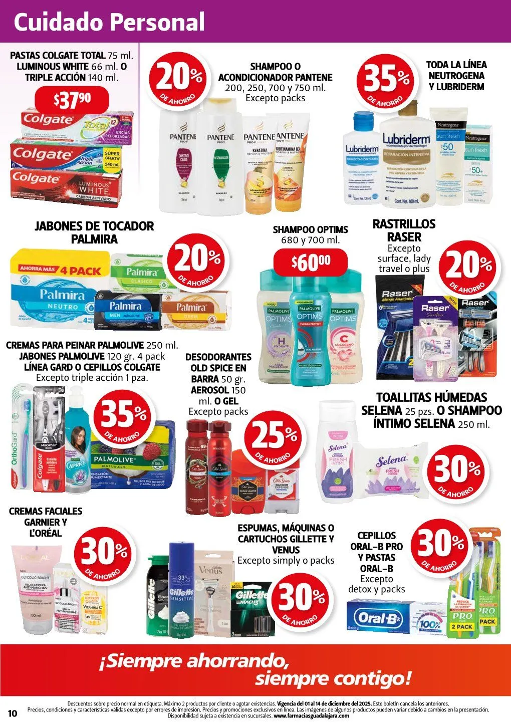 Catálogo de Farmacia Guadalajara 17 de diciembre al 22 de diciembre 2025 - Pagina 10