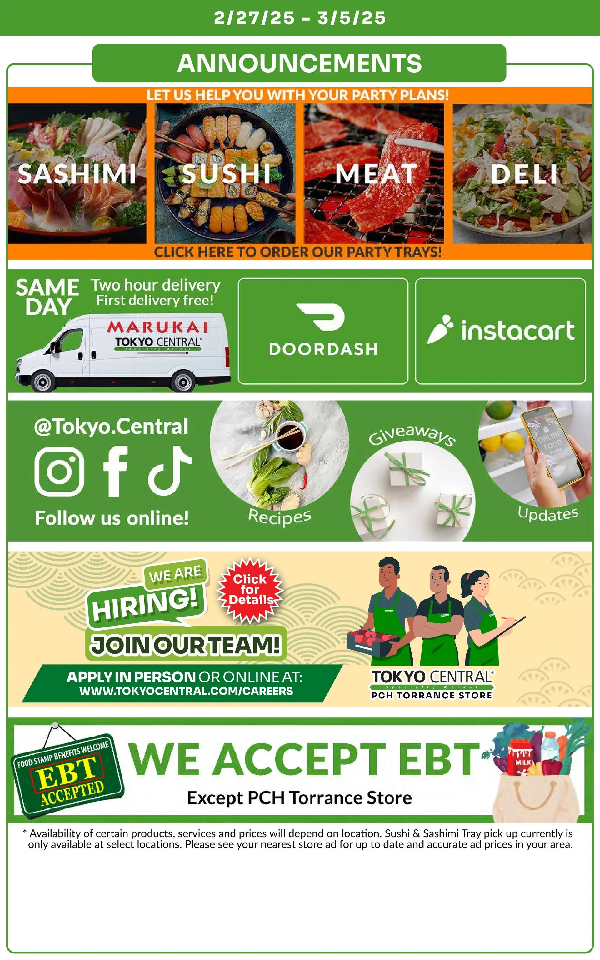 Weekly ad Tokyo Central Specialty Market Deals from February 27 to March 5 2025 - Page 10