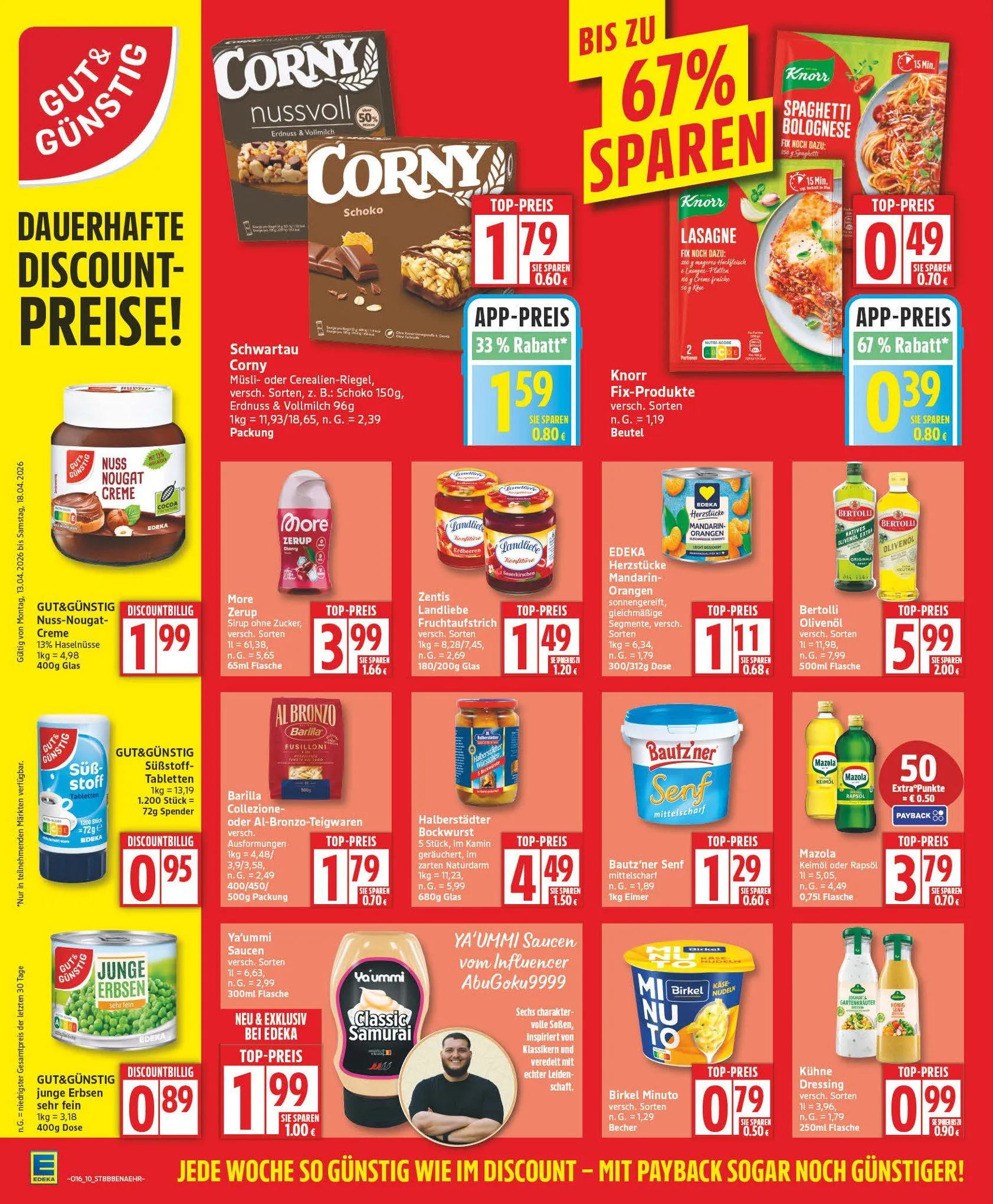 Edeka Prospekte von 13. April bis 18. April 2026 - Prospekt seite 10