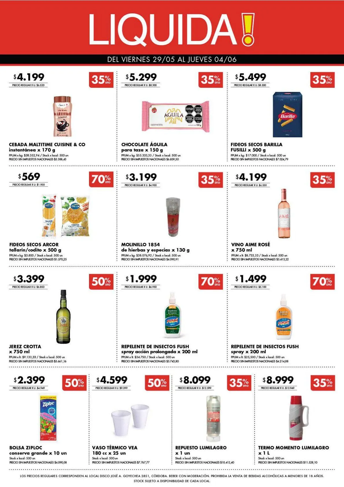 Ofertas de Ofertas Disco 29 de mayo al 31 de mayo 2026 - Página 10 del catálogo