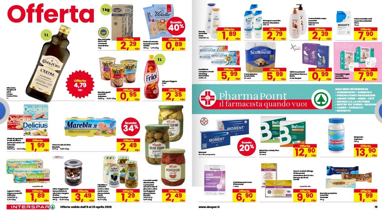 Volantini Interspar da 8 aprile a 23 aprile di 2026 - Pagina del volantino 10