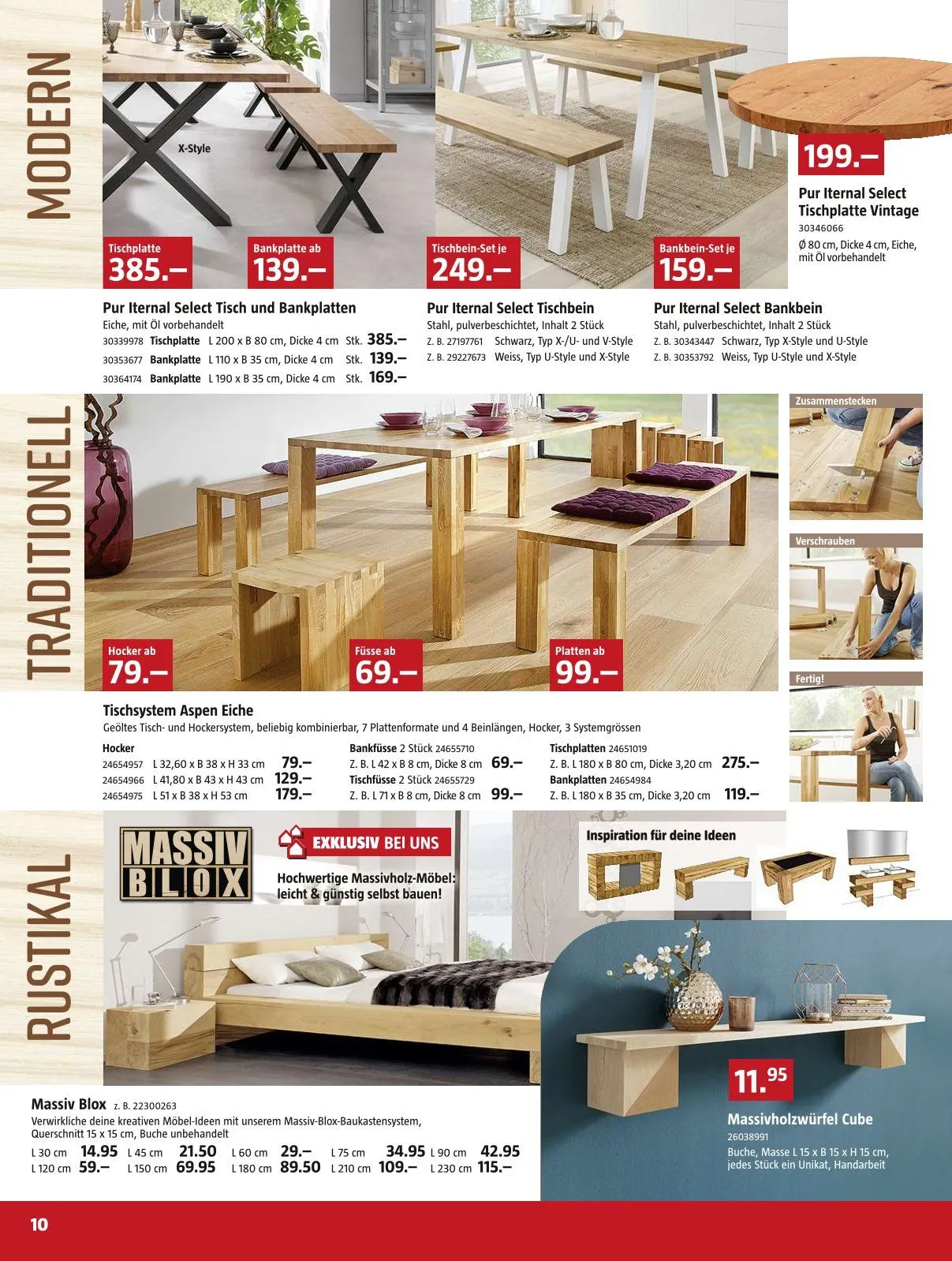 Bauhaus Prospekt von 27. Januar bis 23. Februar 2025 - Prospekt seite  10