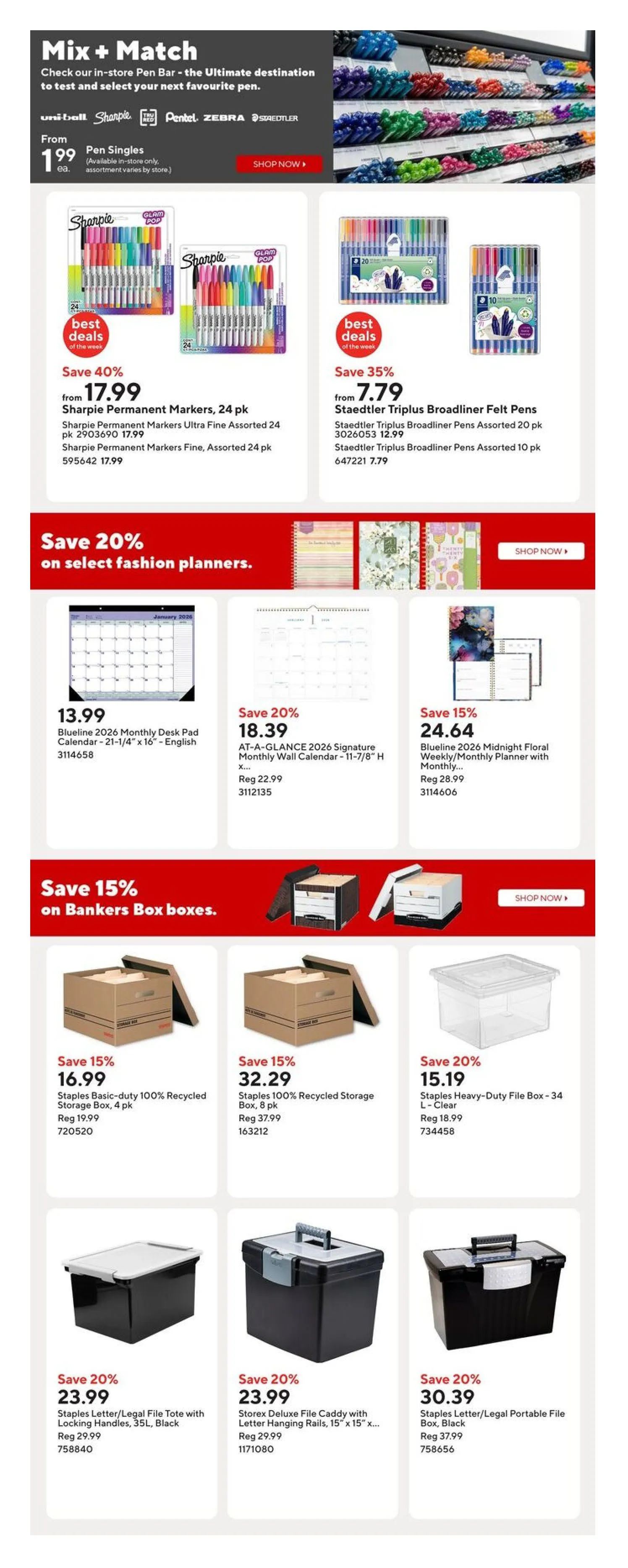 Staples Sales from October 24 to October 28 2025 - flyer page 10