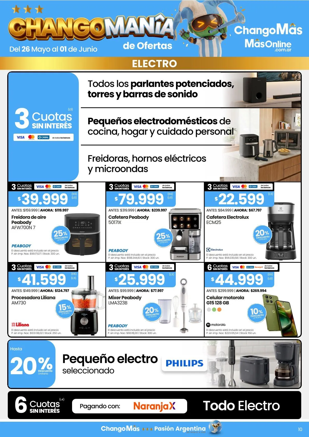 Ofertas de Changomas Ofertas 26 de mayo al 1 de junio 2026 - Página 10 del catálogo