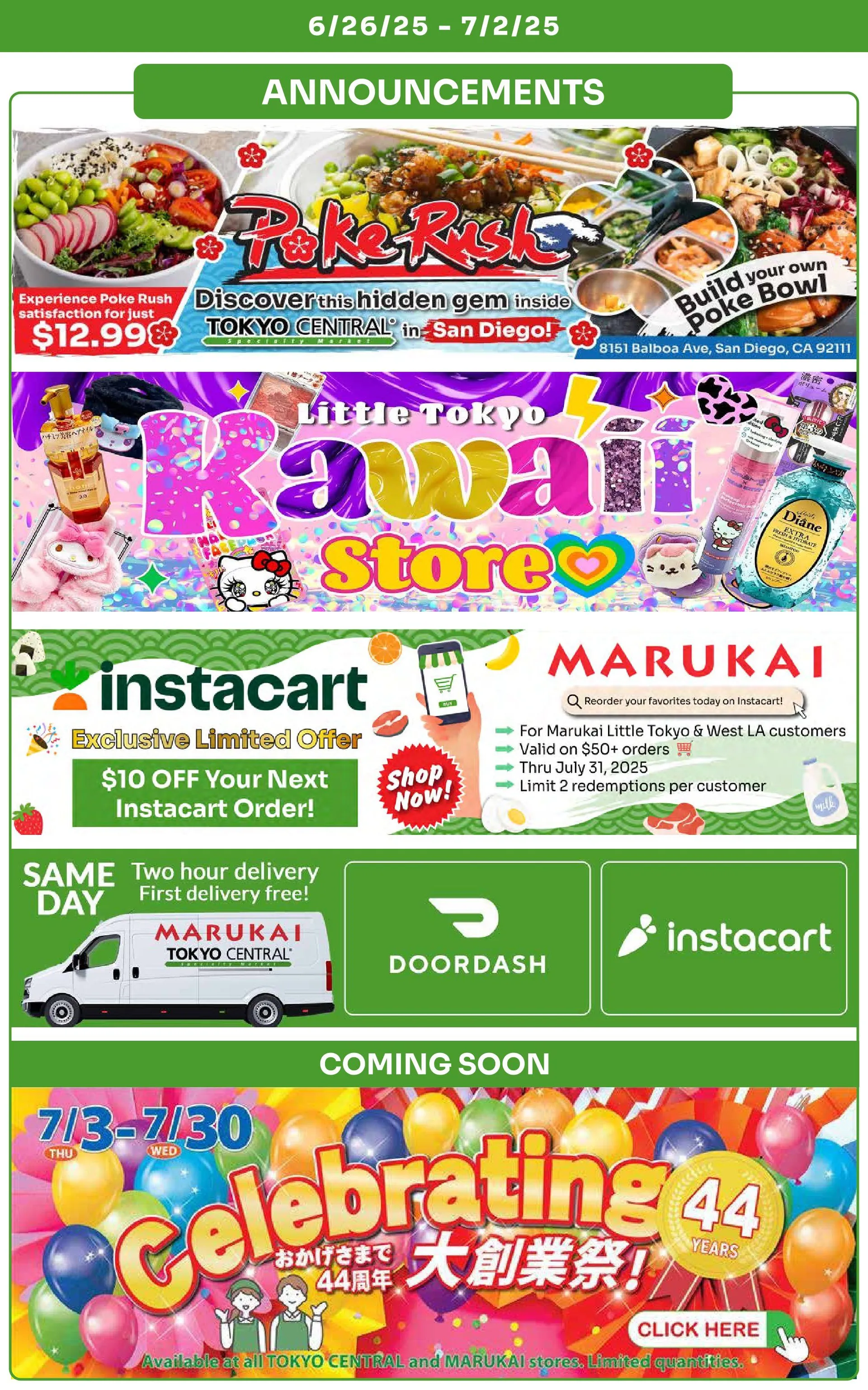 Weekly ad Tokyo Central Specialty Market weekly ads from June 26 to July 2 2025 - Page 10