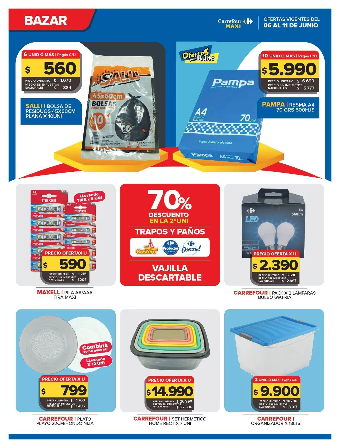 Ofertas de Ofertas Carrefour Maxi 6 de junio al 11 de junio 2026 - Página 10 del catálogo