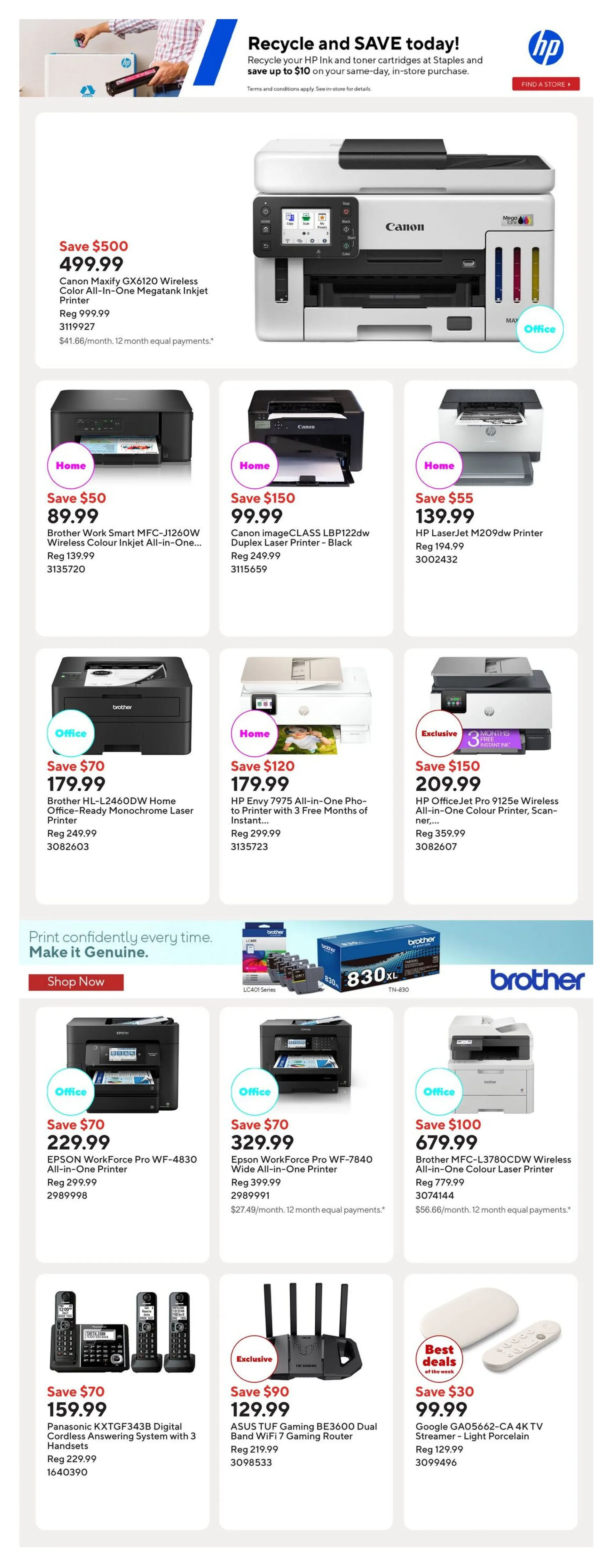 Staples Sales from April 27 to April 30 2026 - flyer page 10