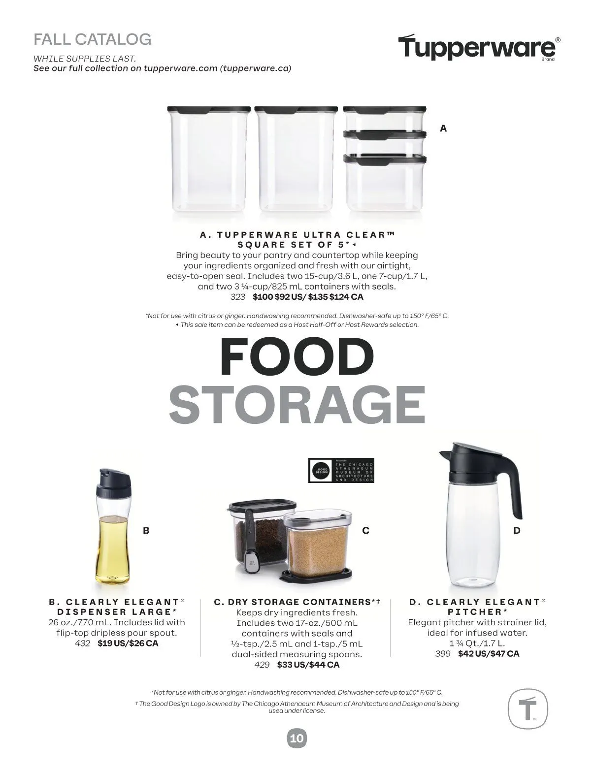 Tupperware Catalogue du 1 octobre au 31 décembre 2025 - Catalogue page 10