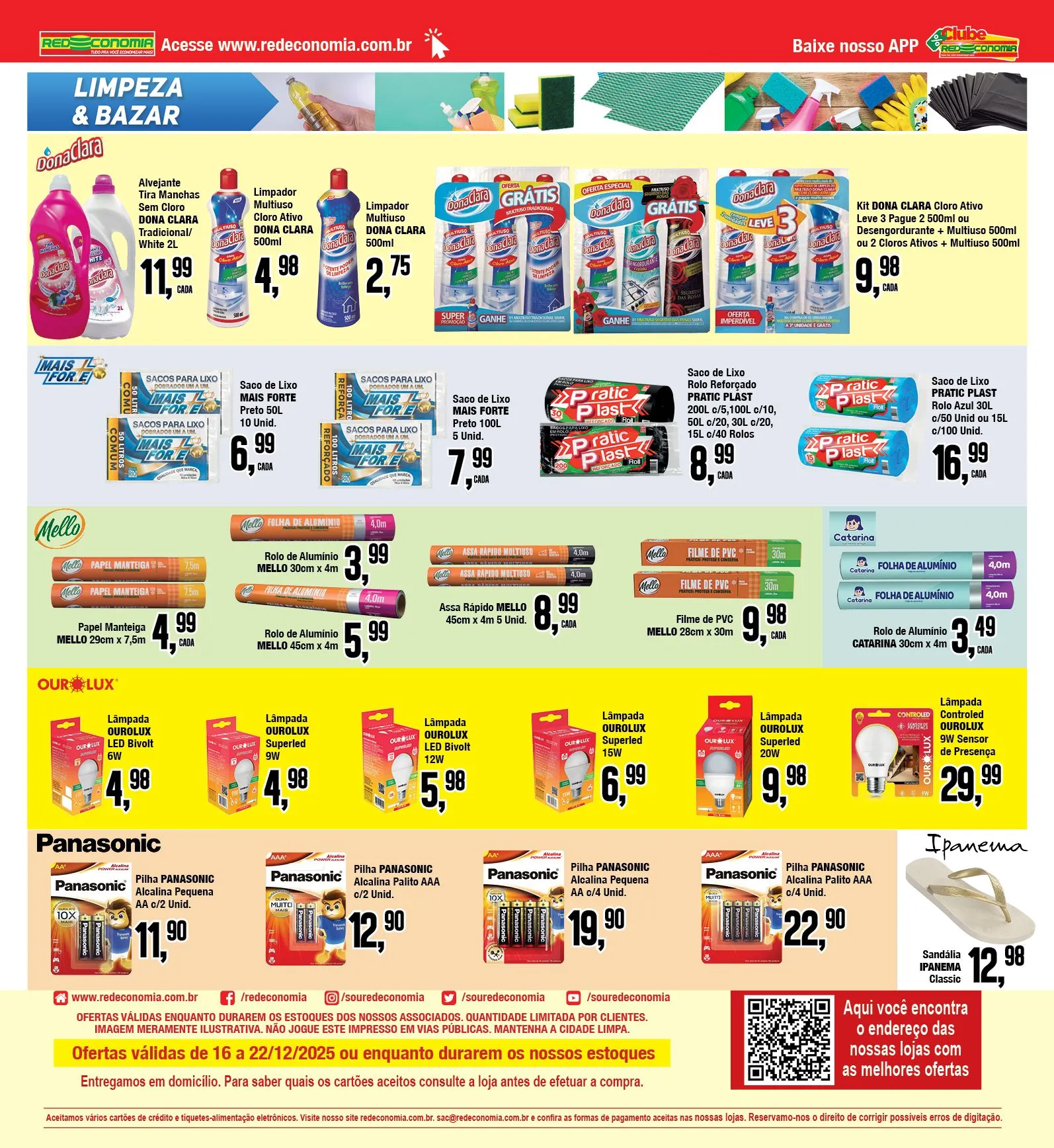 Encarte de Rede Economia Ofertas 16 de dezembro até 31 de dezembro 2025 - Pagina 19