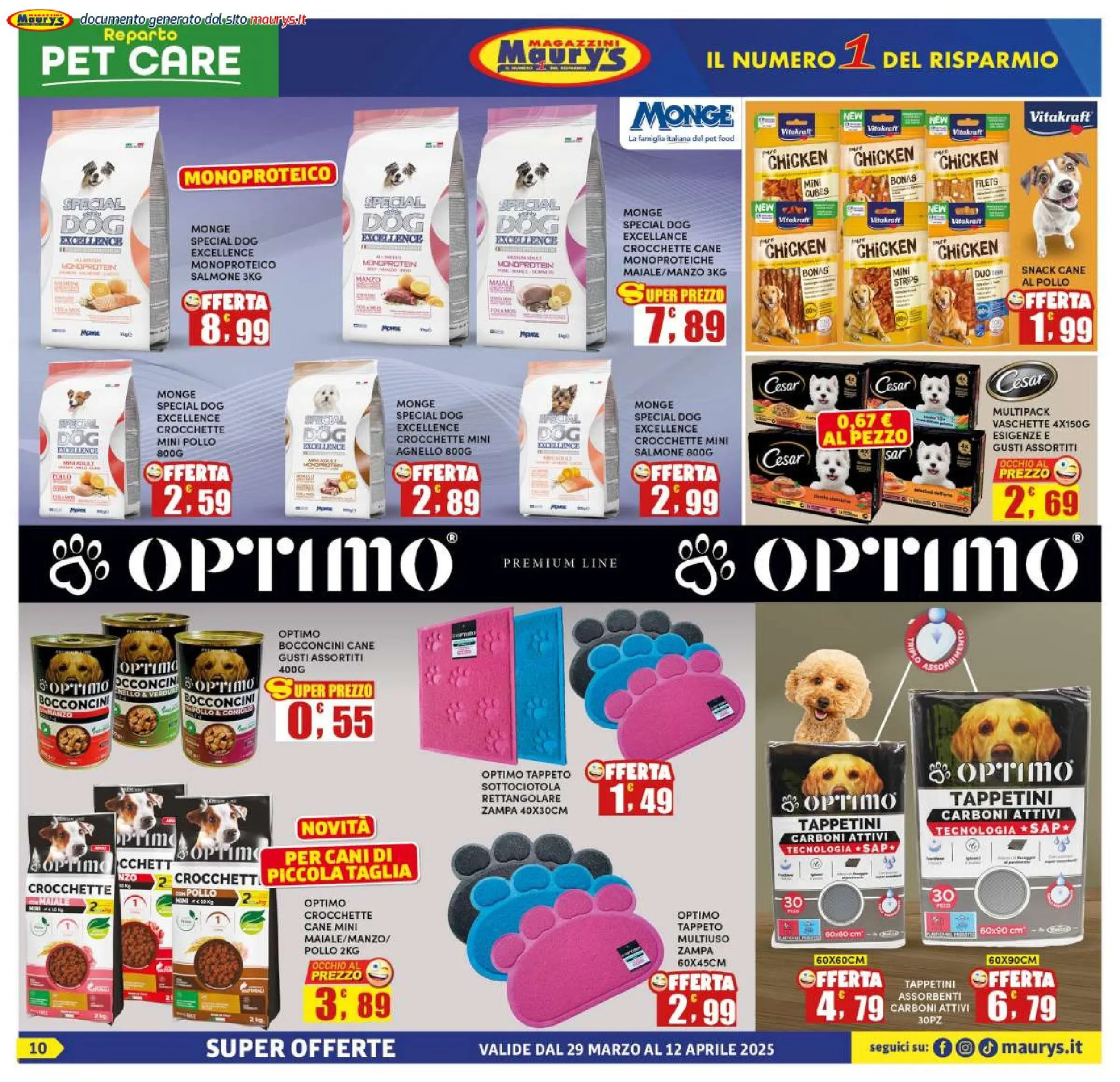Offerte Maury's da 29 marzo a 14 aprile di 2025 - Pagina del volantino 10