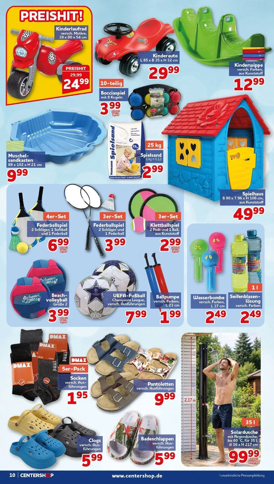 CENTERSHOP Angebote von 6. Juli bis 11. Juli 2026 - Prospekt seite 10