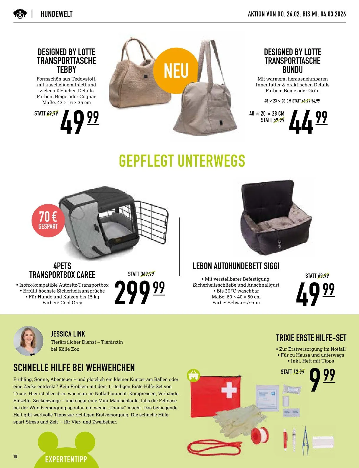 Kölle Zoo Prospekte  von 26. Februar bis 4. März 2026 - Prospekt seite 10