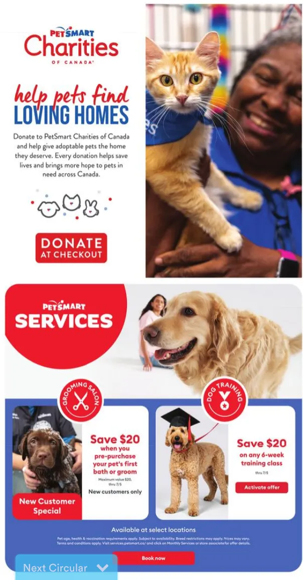 Weekly promotion PetSmart Sales spanning from June 15 to July 5 2026 - Page 10 for Catalogue 365