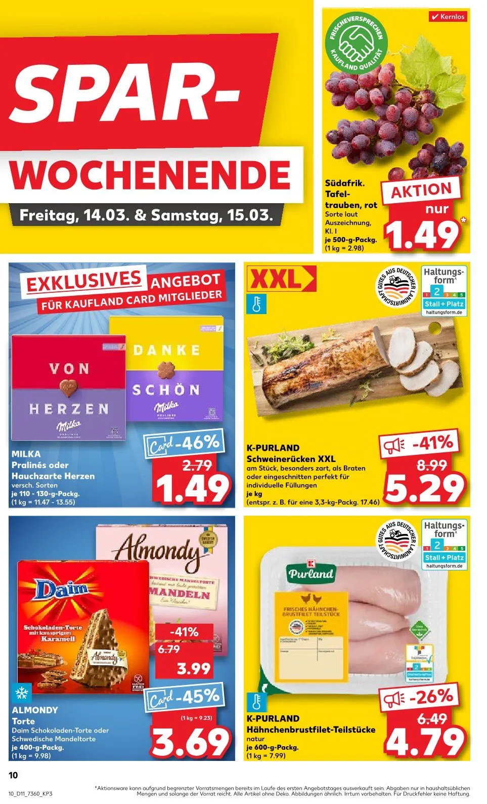 Kaufland Prospekt von 13. März bis 19. März 2025 - Prospekt seite 10
