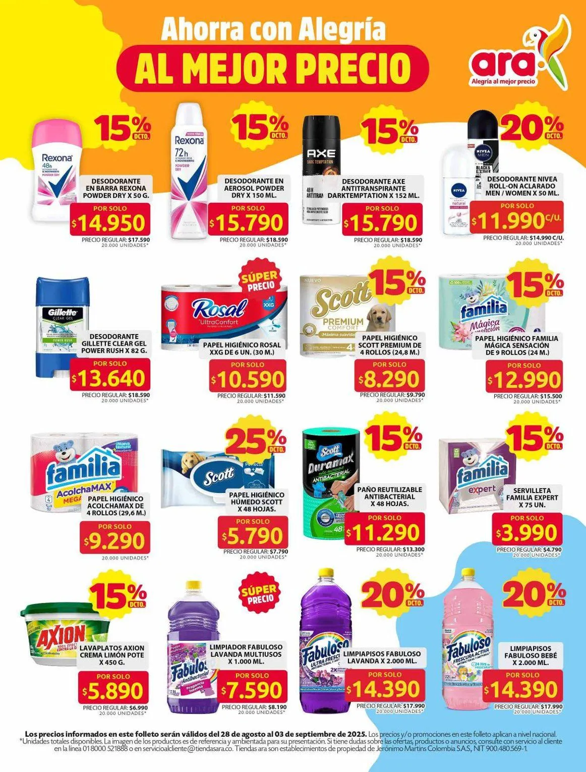 Catalogo de Oferta especial de Ara 28 de agosto al 8 de septiembre 2025 - Pag 10