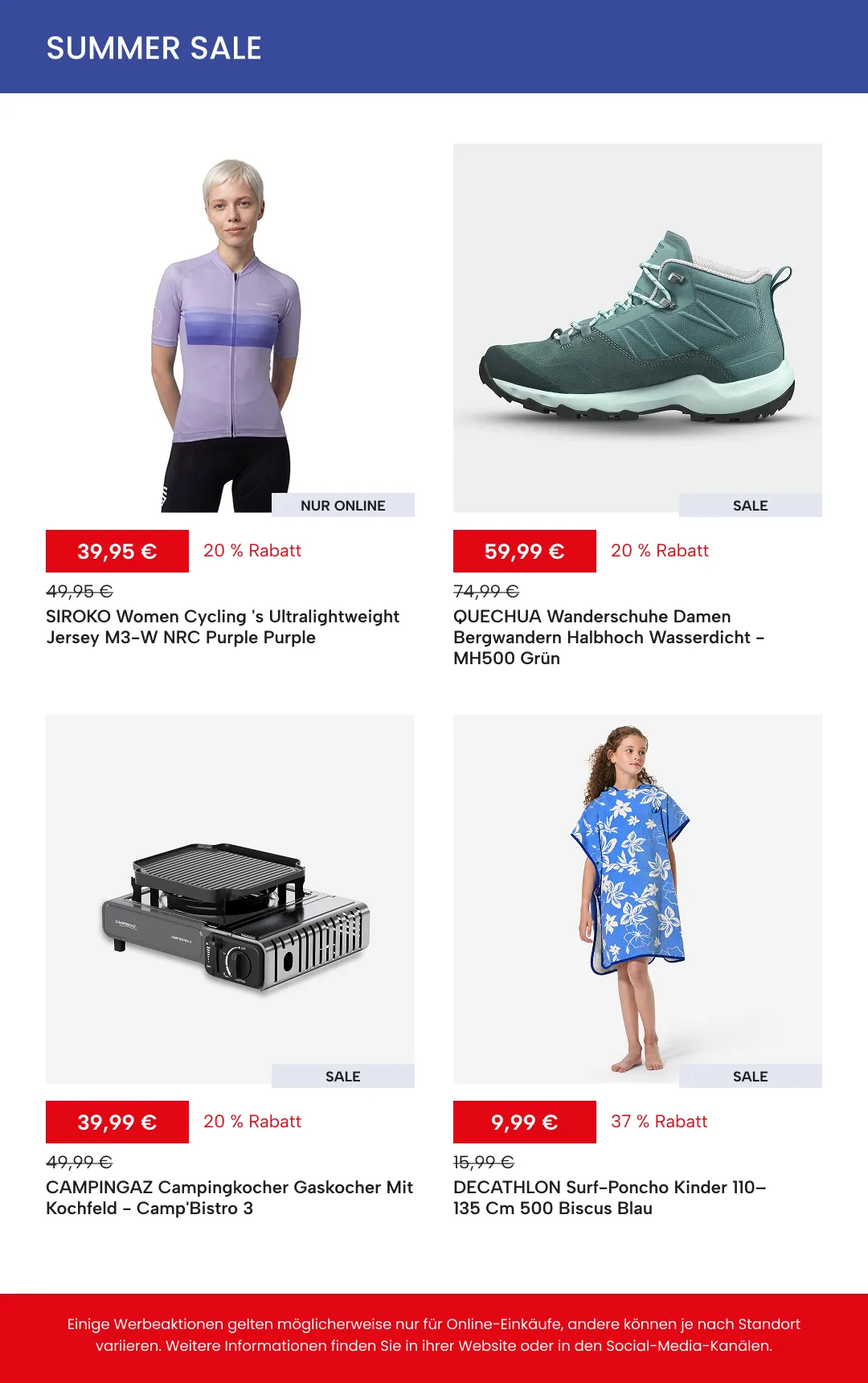 Decathlon Angebo von 29. Juli bis 12. August 2026 - Prospekt seite 10