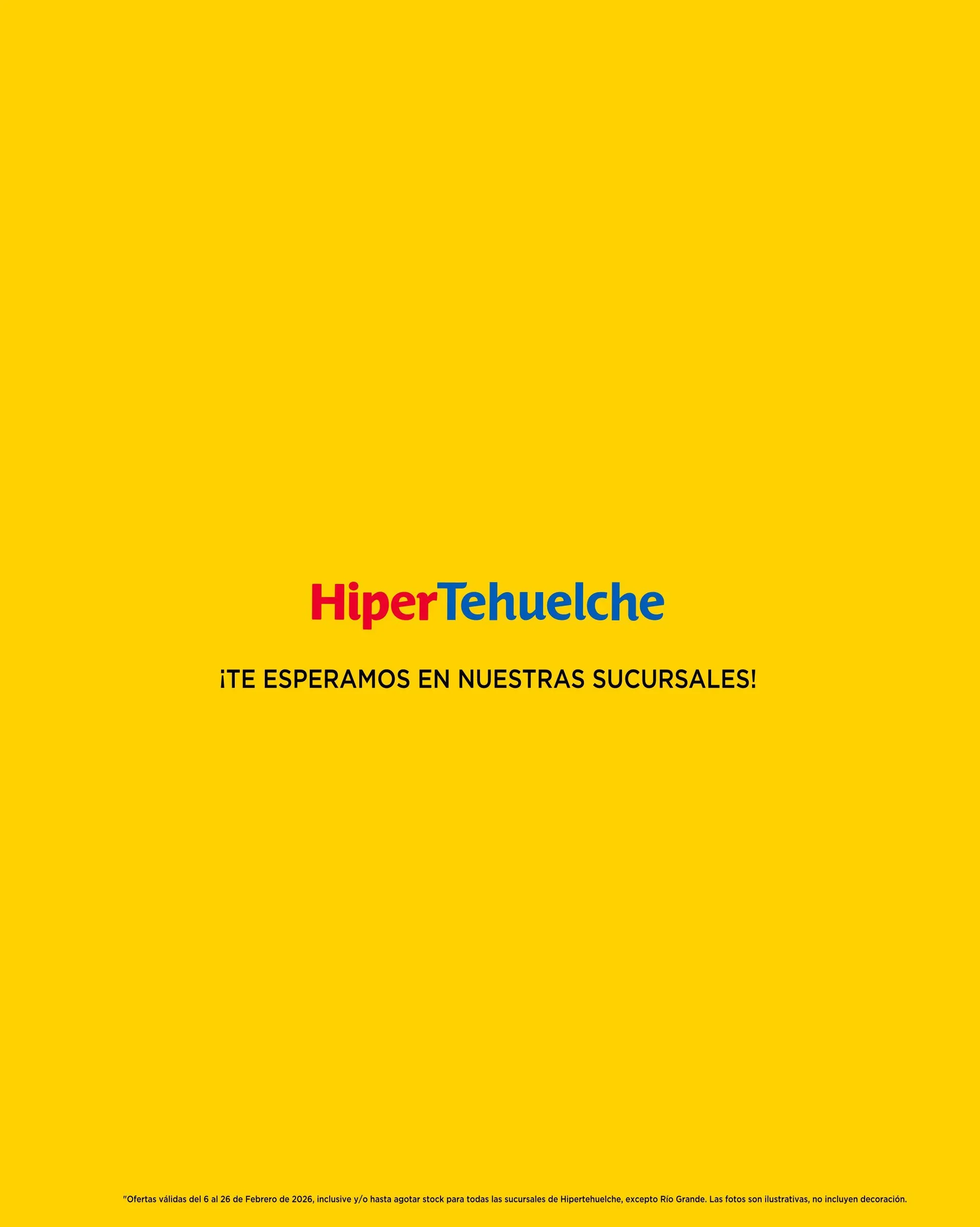 Ofertas de Ofertas Hiper Tehuelche 6 de febrero al 26 de febrero 2026 - Página 10 del catálogo