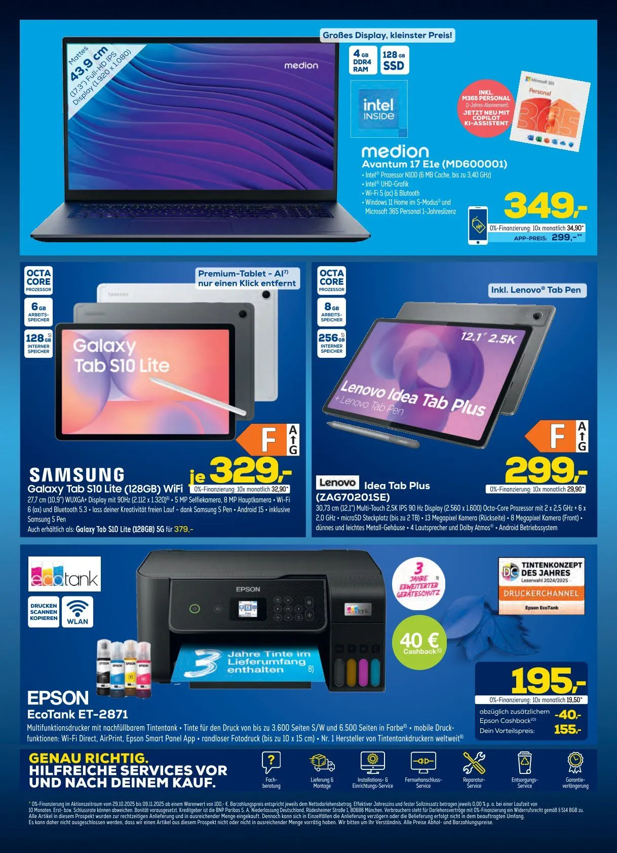 Euronics Prospekte  von 29. Oktober bis 9. November 2025 - Prospekt seite 10