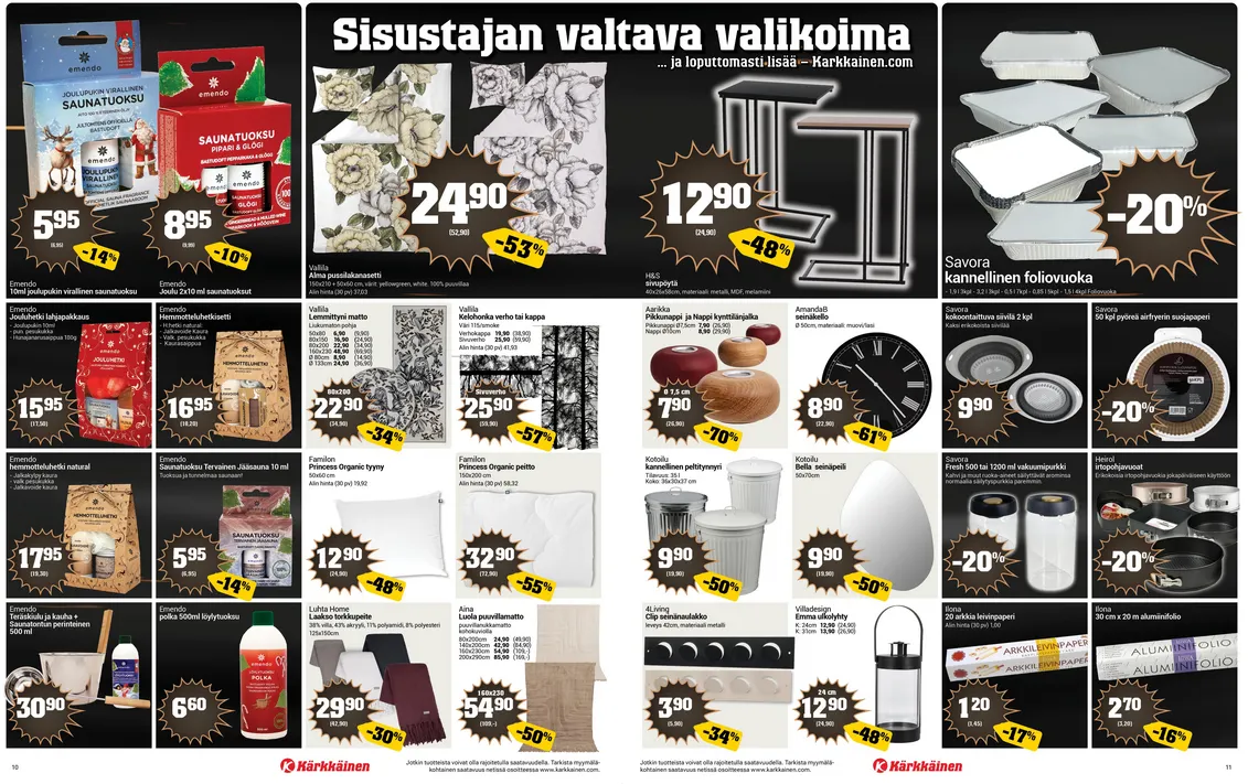 Kärkkäinen Black Friday Tarjoukset voimassa alkaen 19. marraskuuta - 2. joulukuuta 2025 - Tarjouslehti sivu 10
