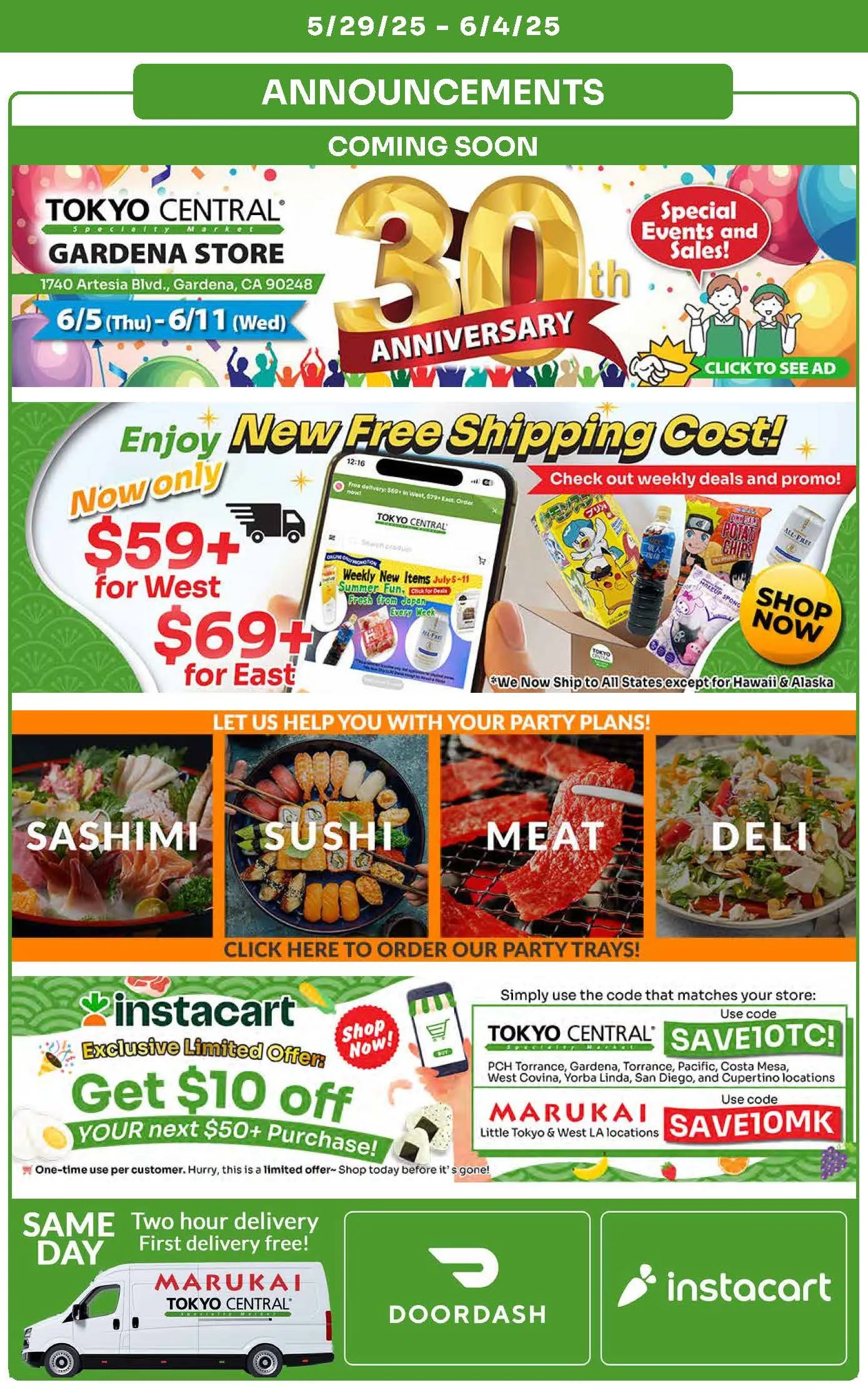 Weekly ad Tokyo Central Specialty Market weekly ads from May 29 to June 4 2025 - Page 10