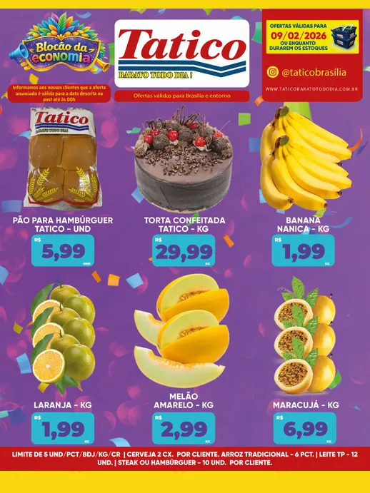 Encarte de  Folhetos Tatico  9 de fevereiro até 10 de fevereiro 2026 - Pagina 10