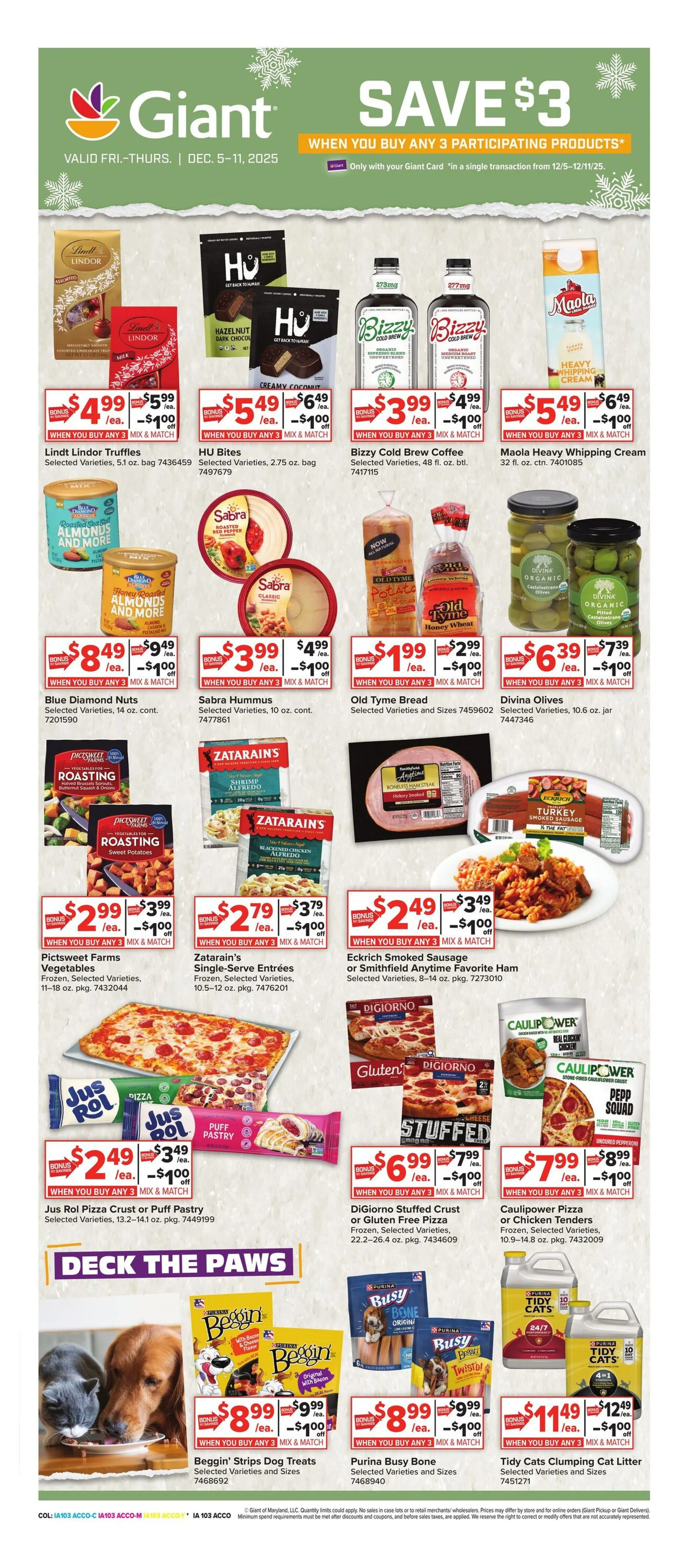 Weekly ad Giant Food Sales from December 5 to December 12 2025 - Page 8