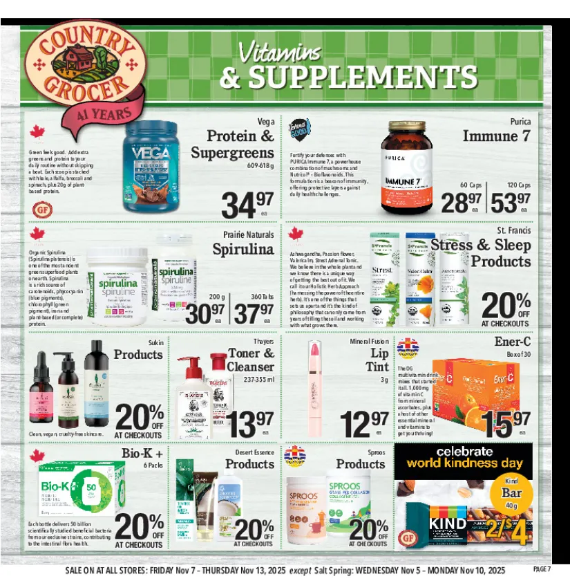 Country Grocer Sales from November 7 to November 13 2025 - flyer page 6