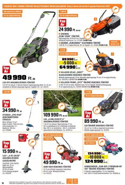 Katalógus OBI Ajánlatok április 1.-tól április 30.-ig 2025. - Oldal 10