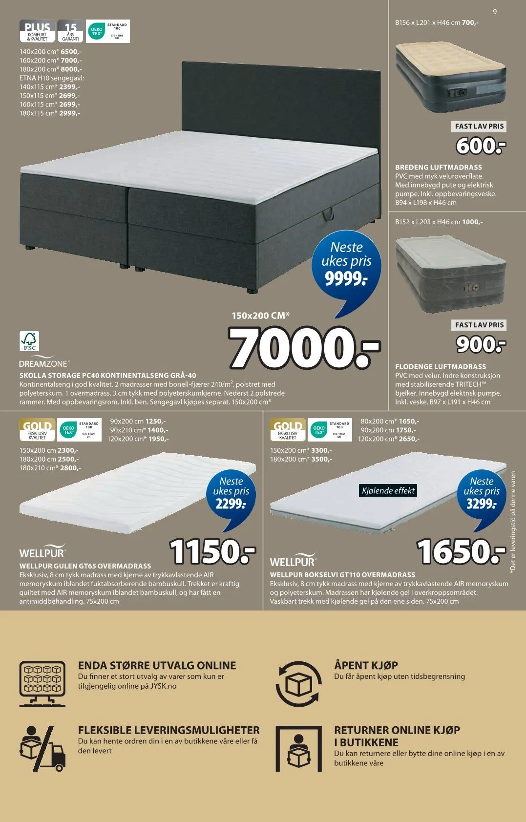 JYSK fra 10. februar til 15. februar 2025 - kundeavisside 10