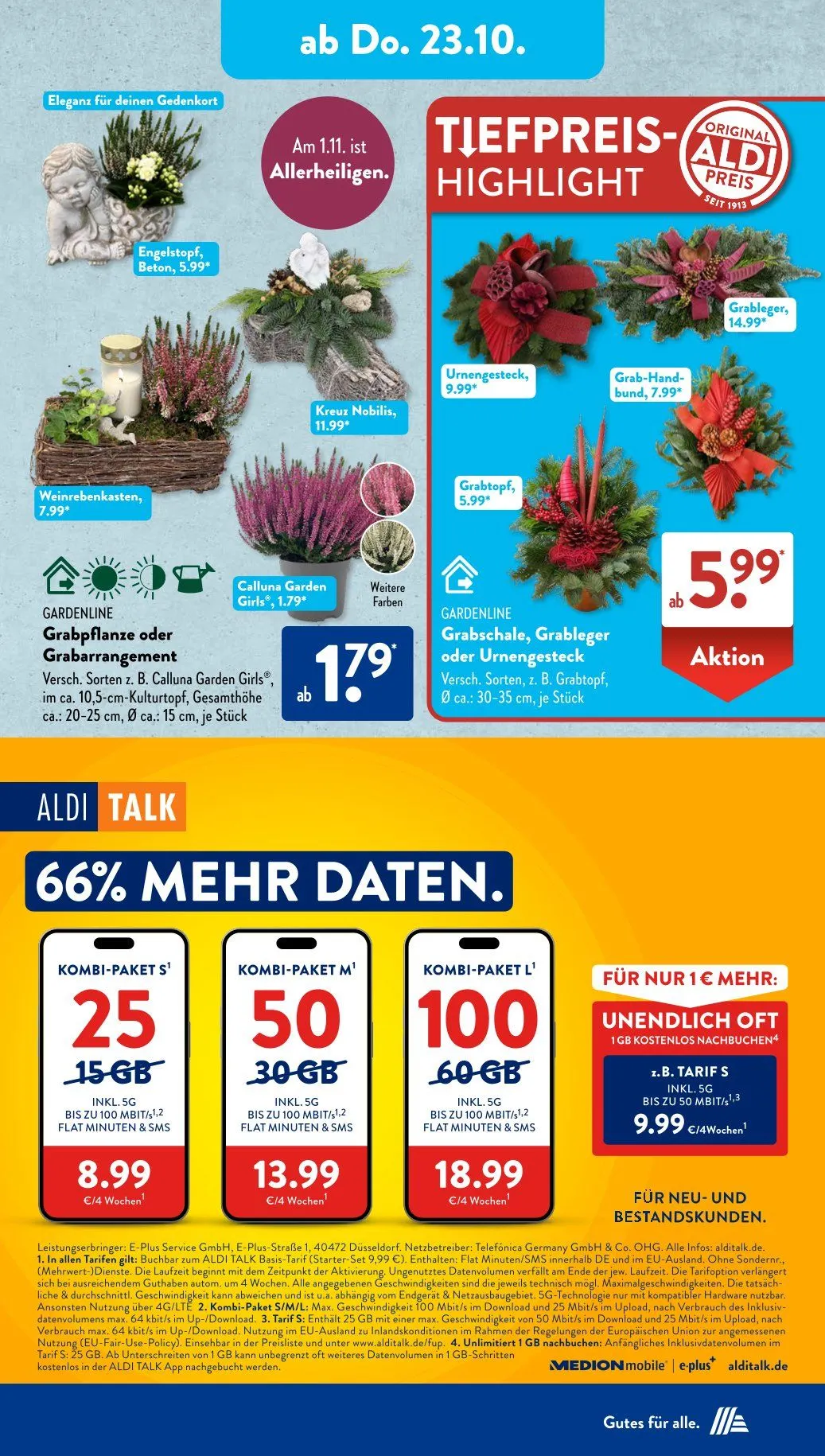 ALDI SÜD Prospekte von 20. Oktober bis 25. Oktober 2025 - Prospekt seite 10
