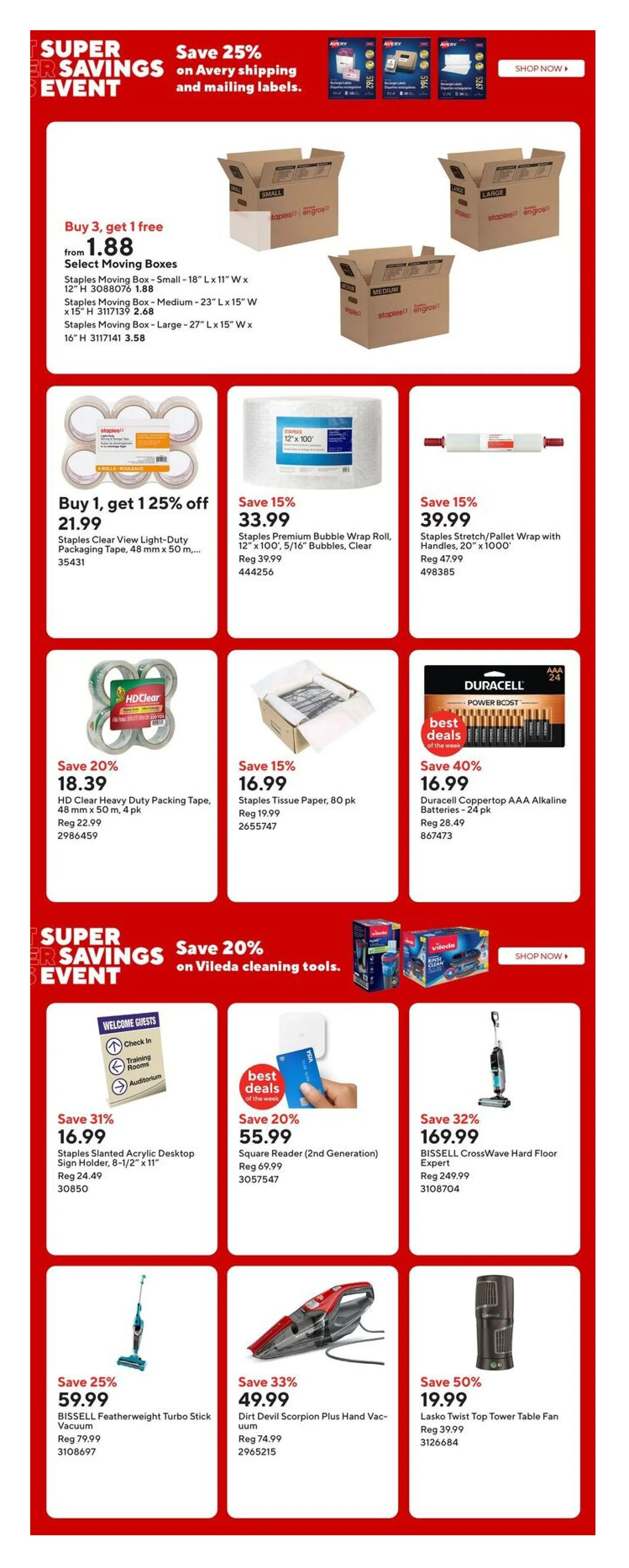 Staples Sales from September 26 to October 2 2025 - flyer page 10