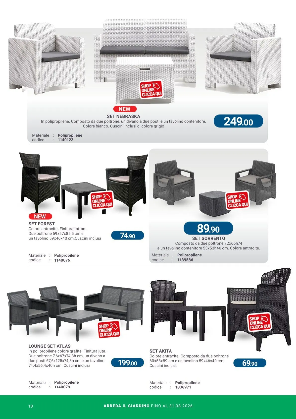  Volantini Cfadda da 8 aprile a 31 agosto di 2026 - Pagina del volantino 10