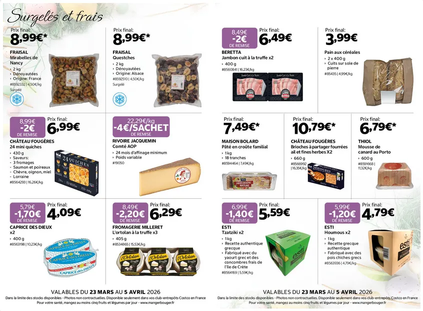 Catalogues Costco du 23 mars au 5 avril 2026 - Catalogue page 10