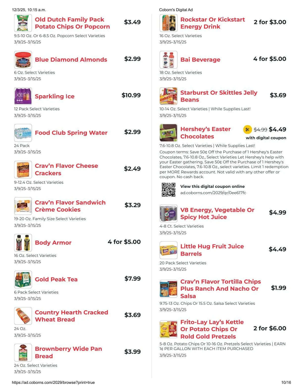 Weekly ad Coborn's Deals from March 12 to March 15 2025 - Page 10