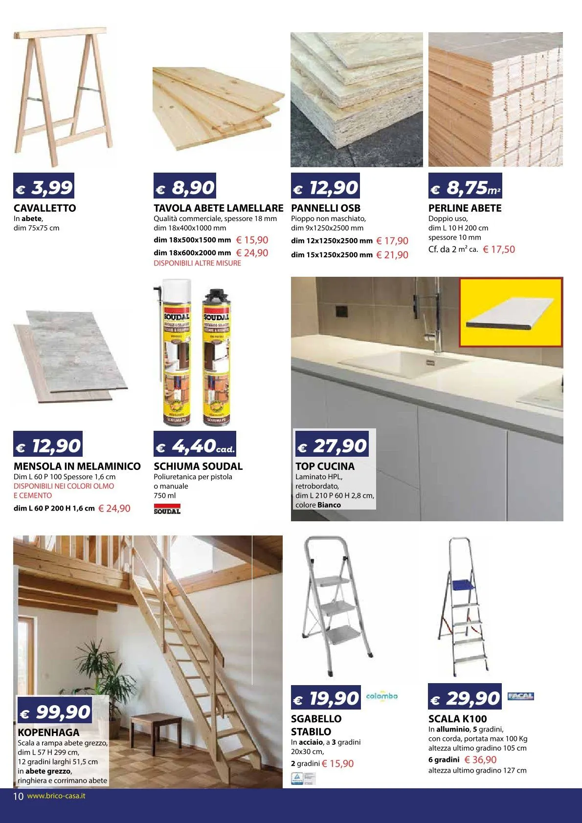 Bricocasa Volantino  da 28 novembre a 7 dicembre di 2025 - Pagina del volantino 10
