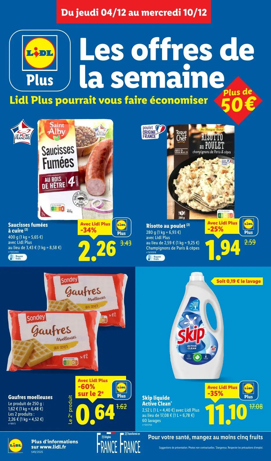 Lidl  Tarjoukset voimassa alkaen 4. joulukuuta - 10. joulukuuta 2025 - Tarjouslehti sivu 10