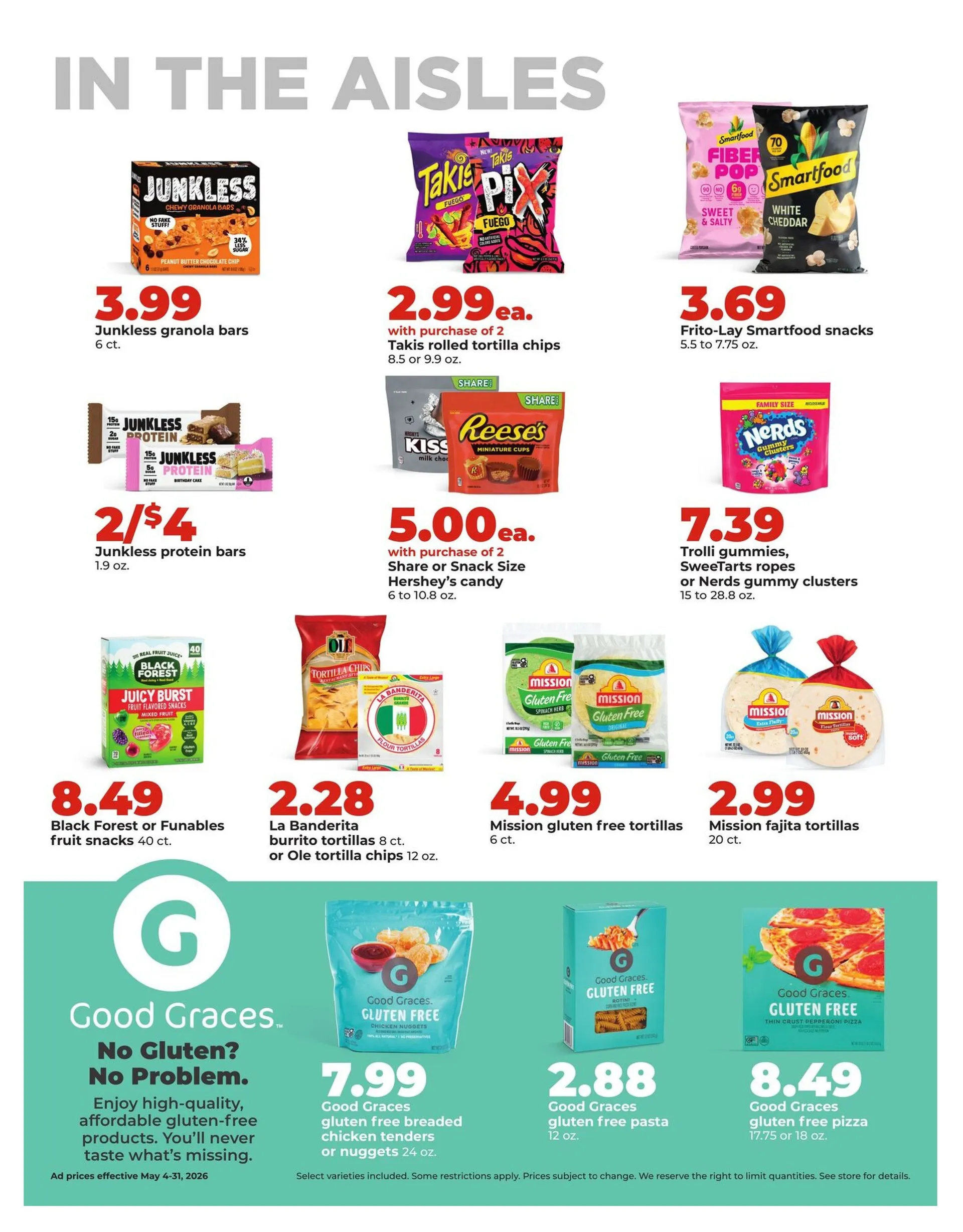 Weekly promotion HyVee weekly ads spanning from May 4 to May 31 2026 - Page 10 for Catalogue 365