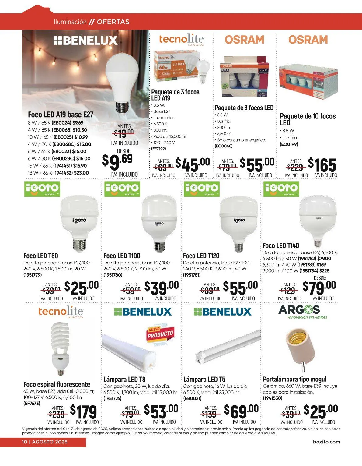 Catálogo de Boxito catálogos y ofertas 4 de agosto al 31 de agosto 2025 - Pagina 10