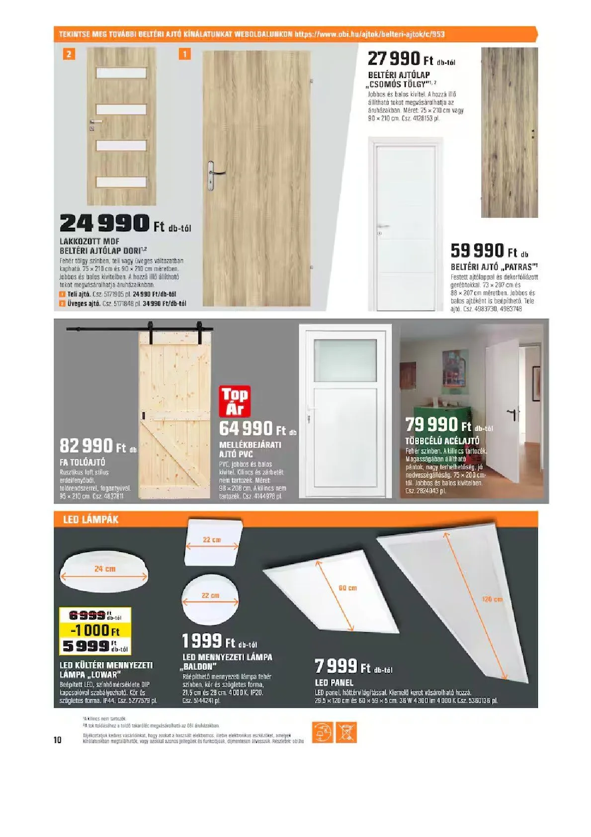 Katalógus OBI legfrissebb ajánlatai július 1.-tól július 31.-ig 2025. - Oldal 10