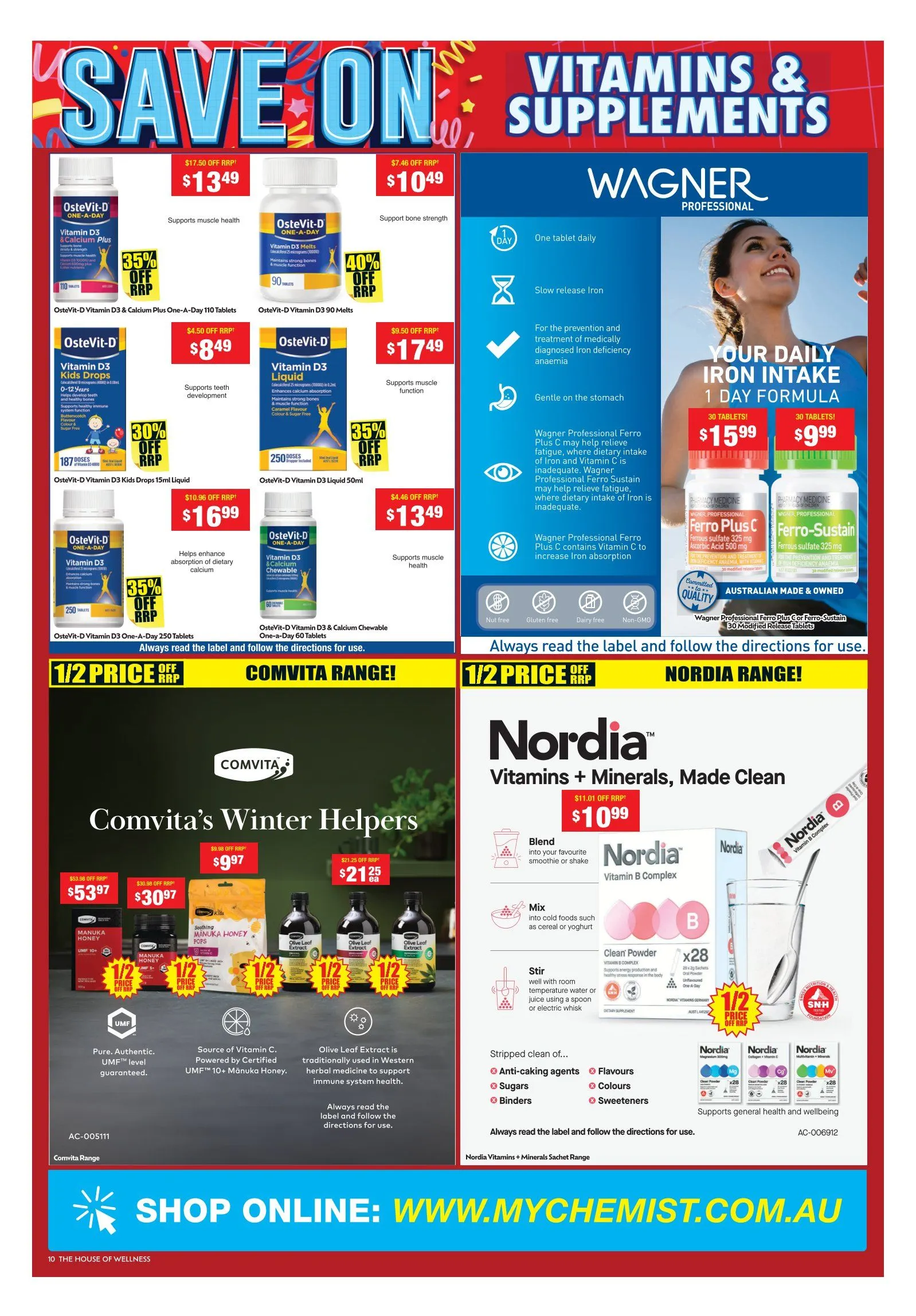 My Chemist Deals - Catalogue valid from 13 May to 28 May 2025 - page 10
