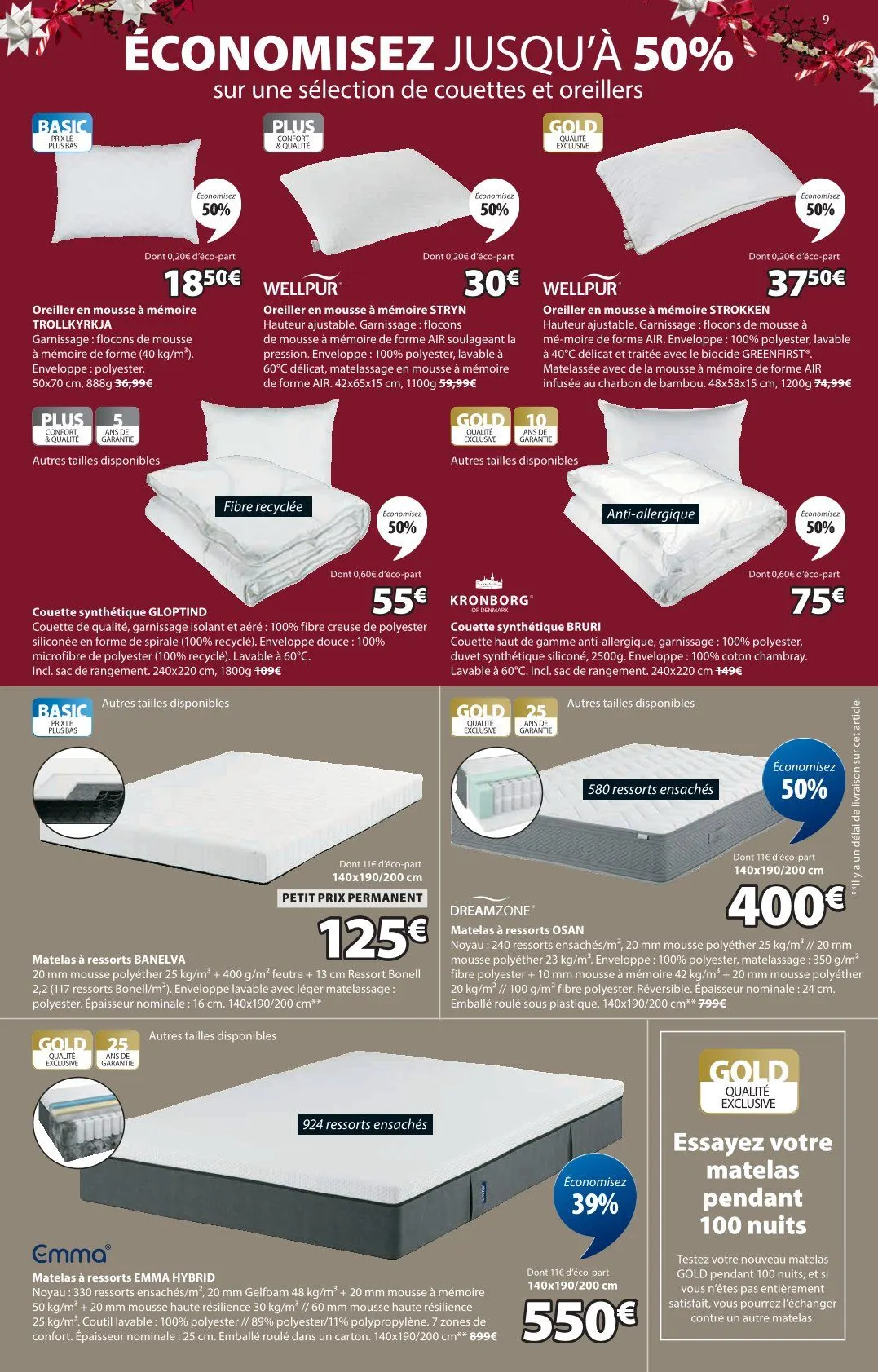  JYSK Catalogue du 9 décembre au 31 décembre 2025 - Catalogue page 9