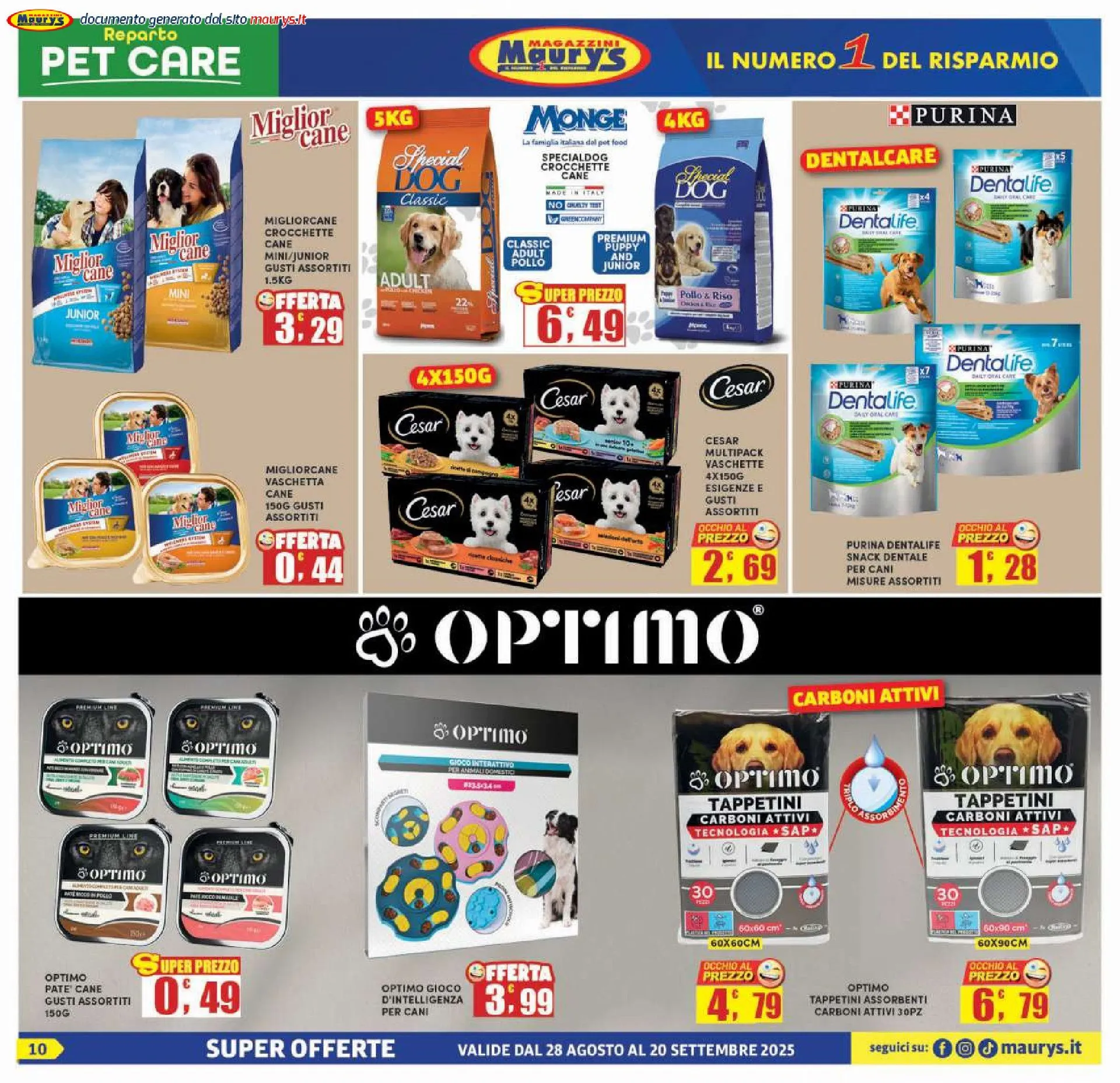 Volantino da 1 settembre a 20 settembre di 2025 - Pagina del volantino 10