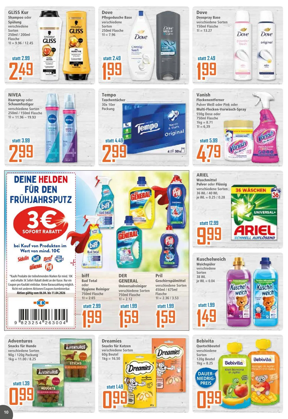 Klaas und Kock Sales von 7. April bis 11. April 2026 - Prospekt seite 10