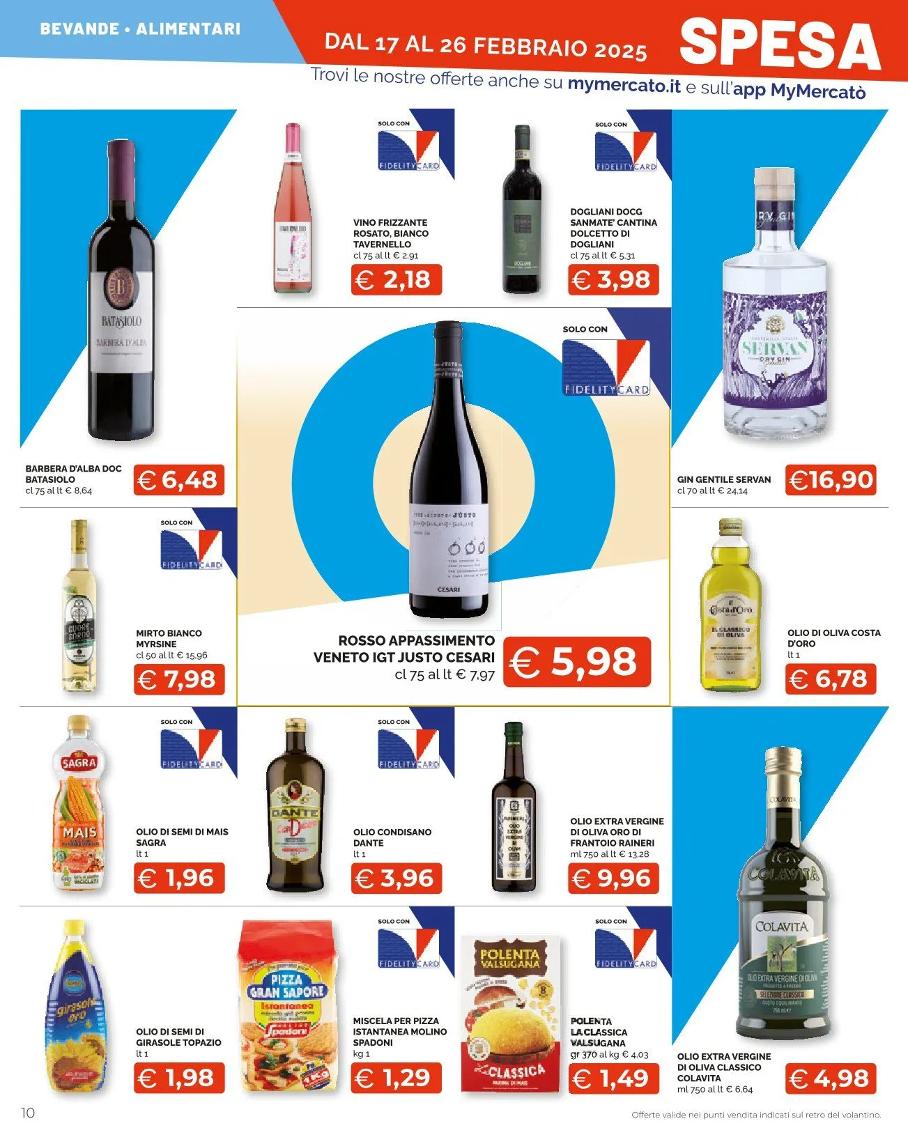 Mercatò Offerte da 21 febbraio a 26 febbraio di 2025 - Pagina del volantino 10