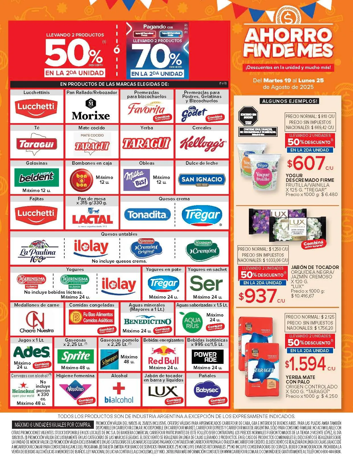 Ofertas de Ofertas Carrefour 19 de agosto al 26 de agosto 2025 - Página 9 del catálogo
