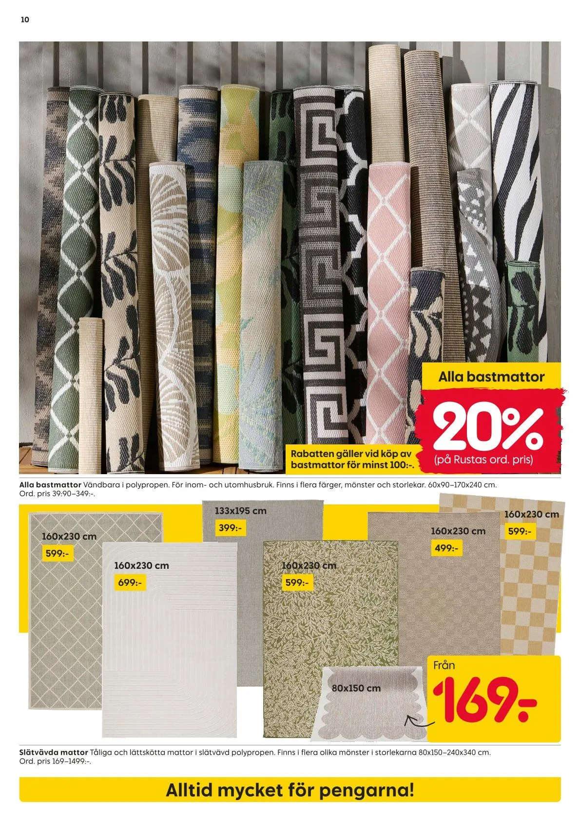  Rusta erbjudanden från 11 maj till 17 maj 2026 - Reklamblad sidor 10