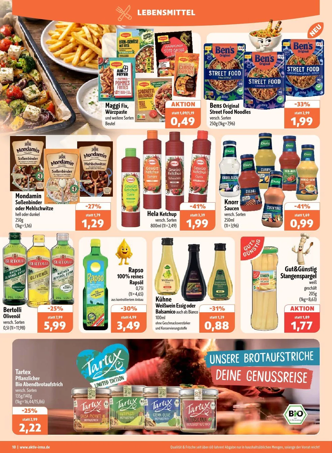  Aktiv Irma Angebote von 13. April bis 18. April 2026 - Prospekt seite 10