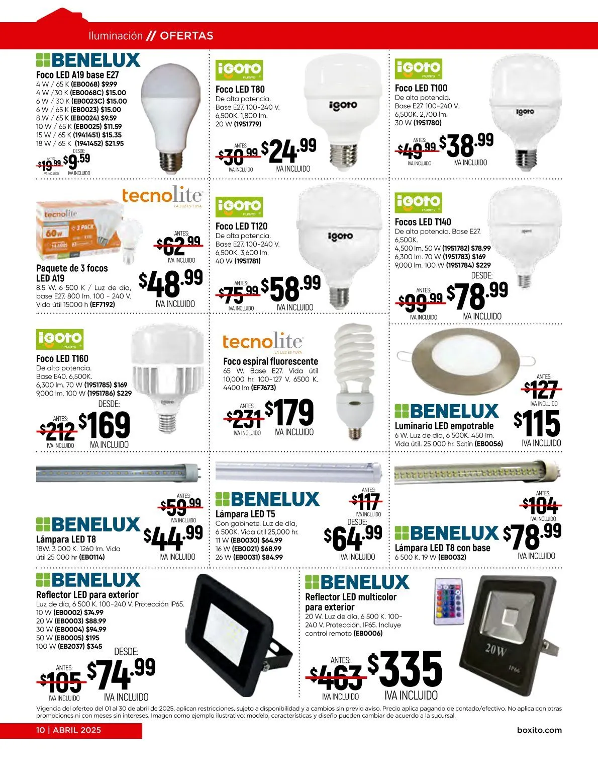 Catálogo de Catalogo 1 de abril al 30 de abril 2025 - Pagina 10